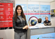Asli Sazolister of CYF. They will organize Eurasia Plant Fair / Flower Show in Turkey that will take place from November 28-3.